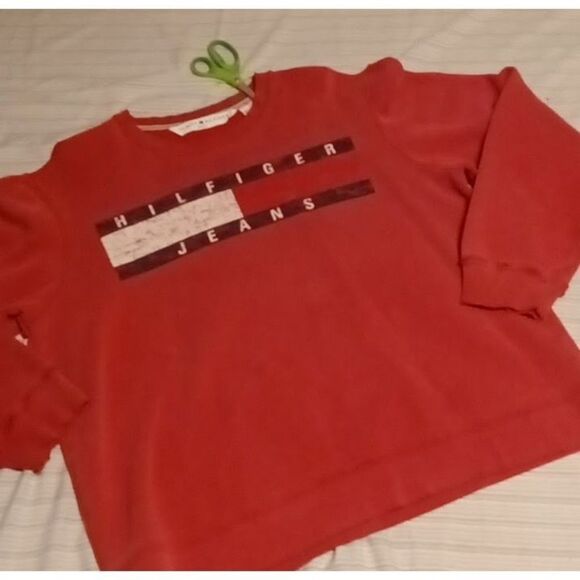 Hilfiger Jeans Sweat Shirt - Size: Large (0476) - Picture 1 of 6